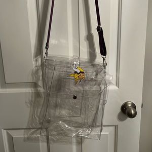Minnesota Vikings Clear Stadium Crossbody Bag